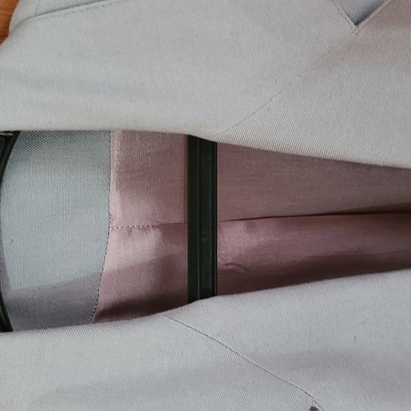 Women's grey blazer - Picture 4 of 11